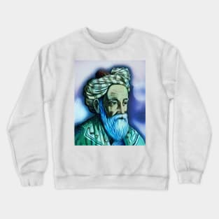 Omar Khayyam Portrait | Omar Khayyam Artwork 5 Crewneck Sweatshirt